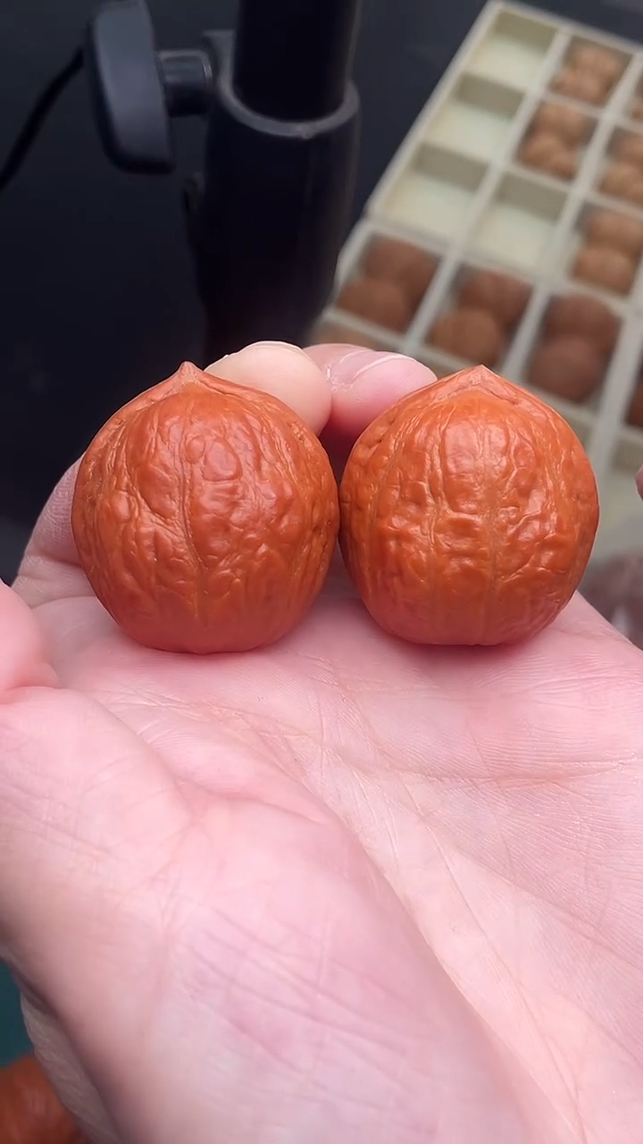 把件文玩核桃玛瑙墩