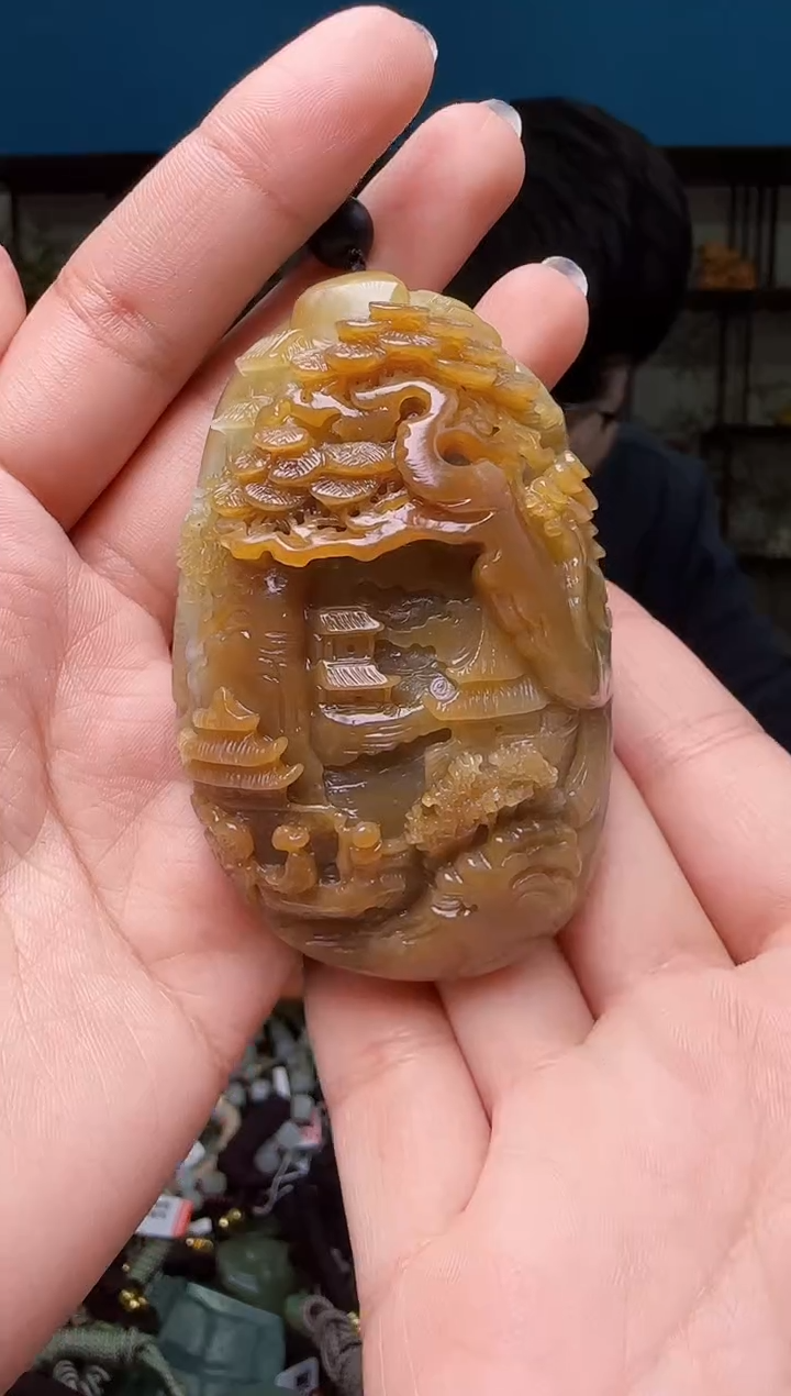 颈饰未镶嵌和田玉1