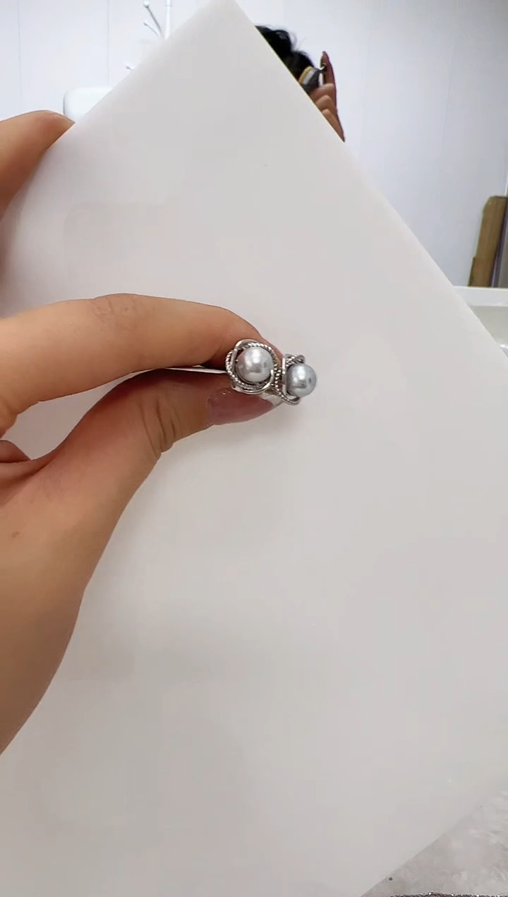 【闪购商品】海水珍珠DA银S925镶嵌耳钉 A1166 