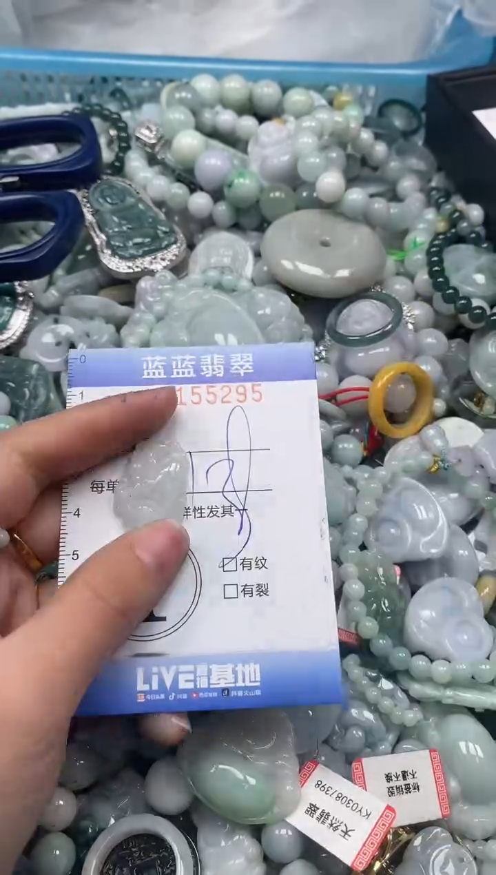 【闪购商品】翡翠颈饰未镶嵌闪购0155295多样性发其一