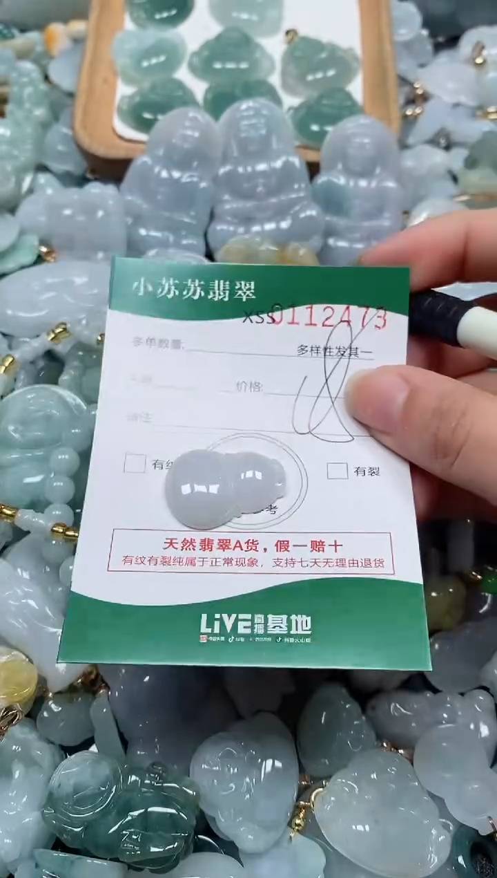 【闪购商品】翡翠颈饰未镶嵌闪购商品0112473