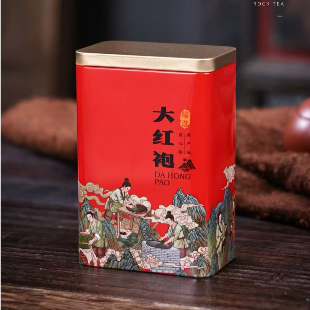 大红袍新茶乌龙茶浓香罐装z