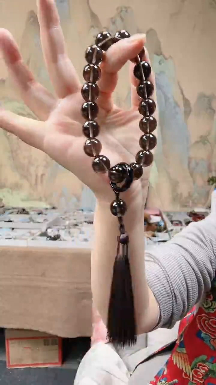 【闪购商品】黑曜岩手链未镶嵌手持