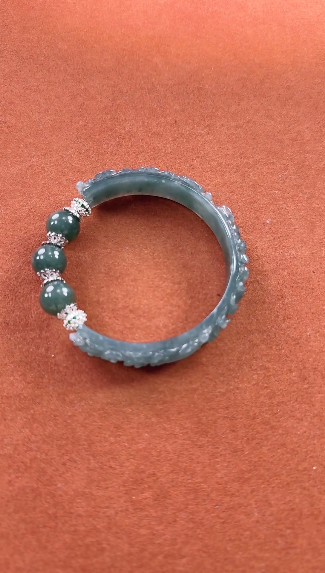 未镶嵌手镯翡翠天***坑翡翠手镯