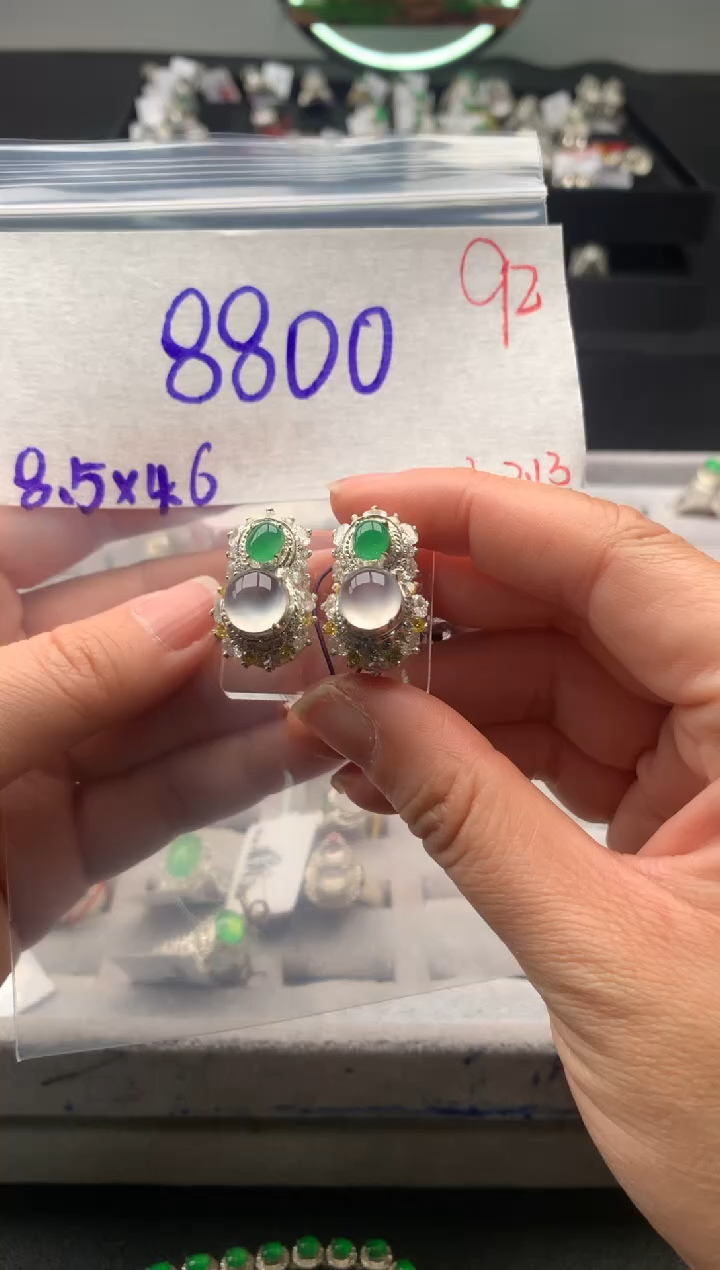 【闪购商品】定制翡翠未镶嵌毛货需精细抛光拍一发一