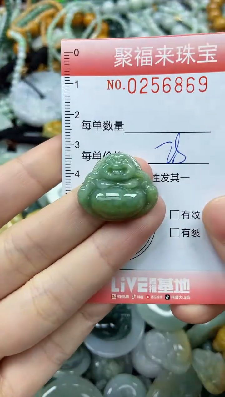 未镶嵌挂件翡翠闪购0256869