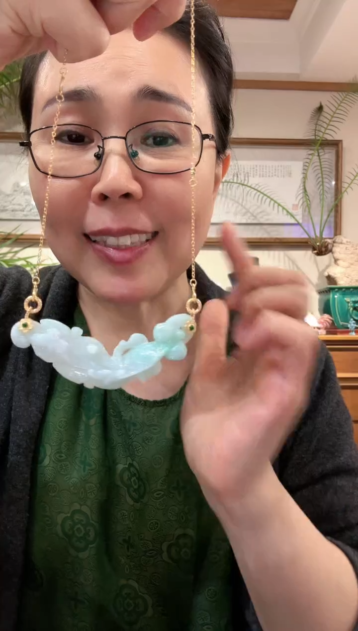 【闪购商品】翡翠颈饰未镶嵌国风