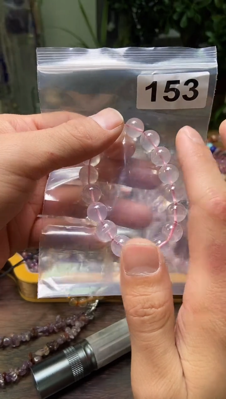 【闪购商品】水晶手链未镶嵌粉水11+153多样性发货