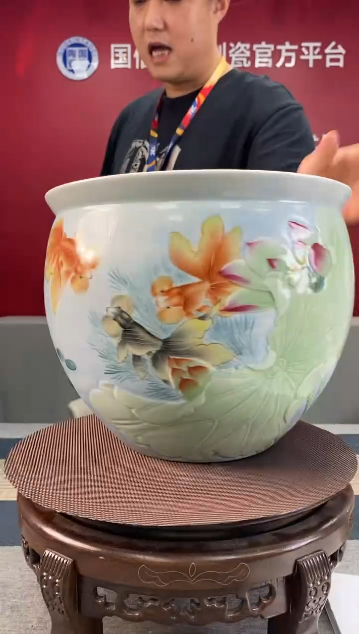 陶瓷c747景德镇瓷器一件