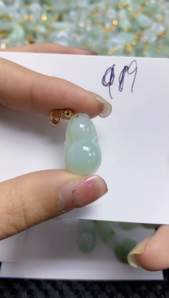 【闪购商品】翡翠颈饰合金   天然A货翡翠