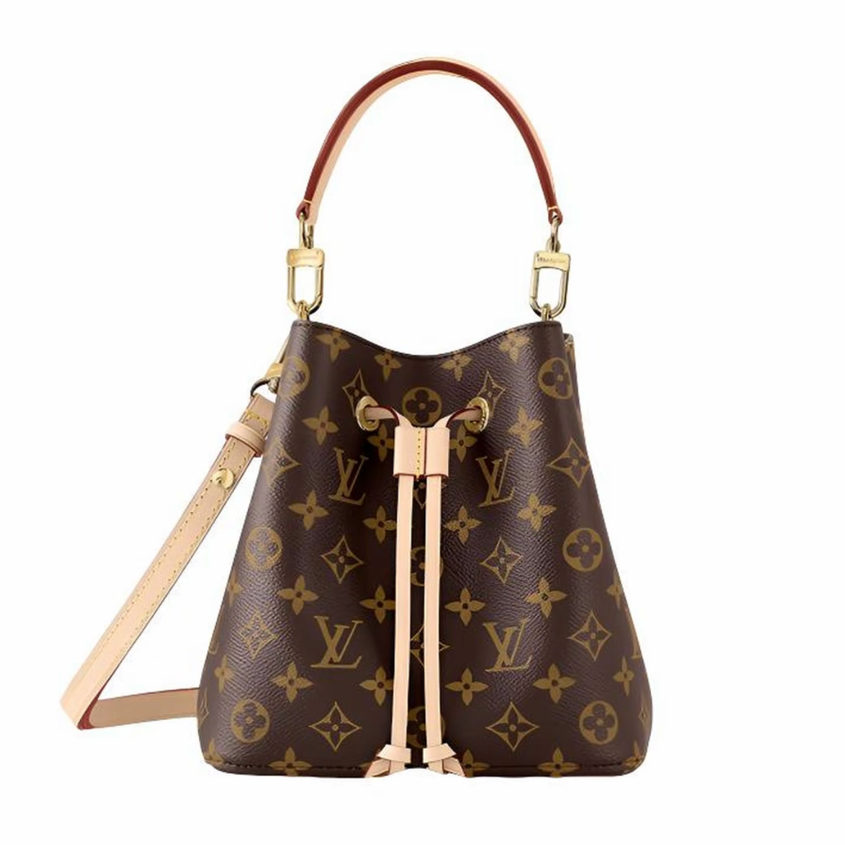 99新 LouisVuitton/路易威登 茜茜/抽绳水桶bb芯片款
