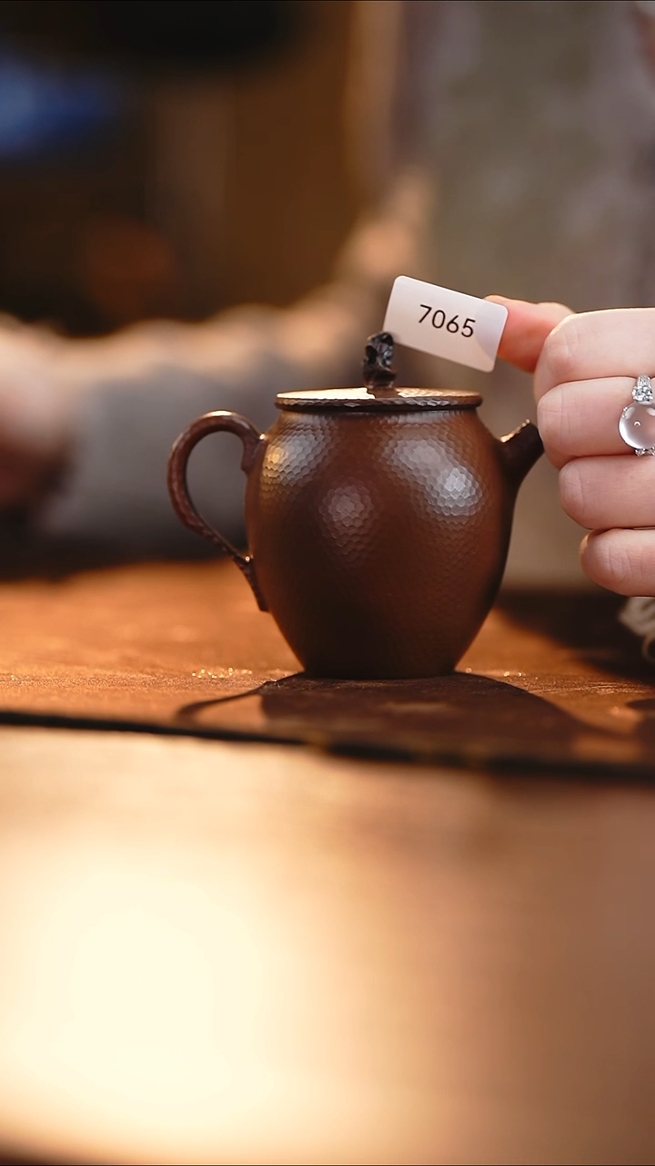 雲梦茶器紫陶茶壶7065