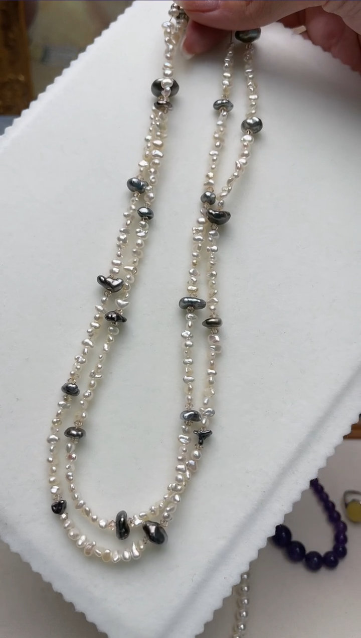 【闪购商品】海水珍珠项链合金th5636