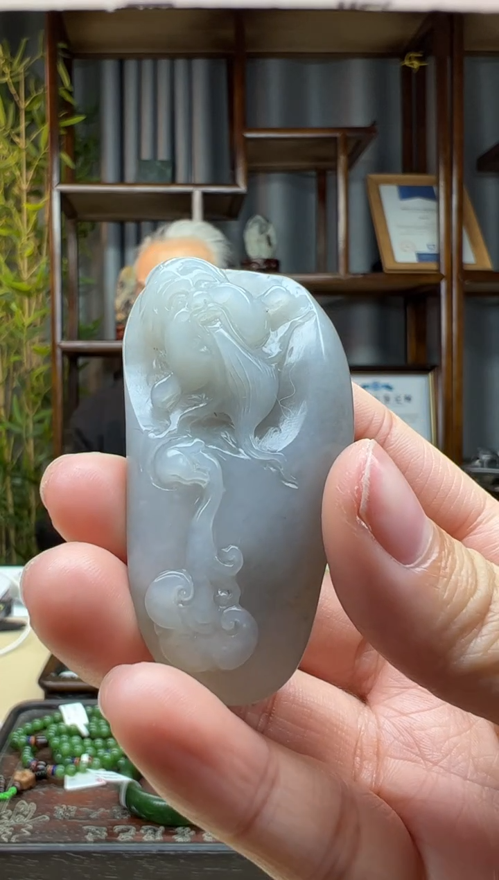 【闪购商品】和田玉颈饰未镶嵌手把