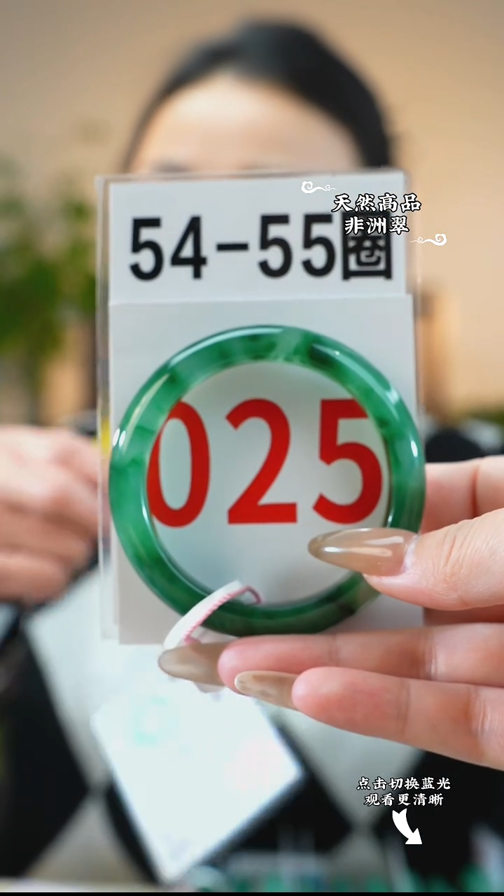 未镶嵌手镯石英质玉（非洲翠）5455