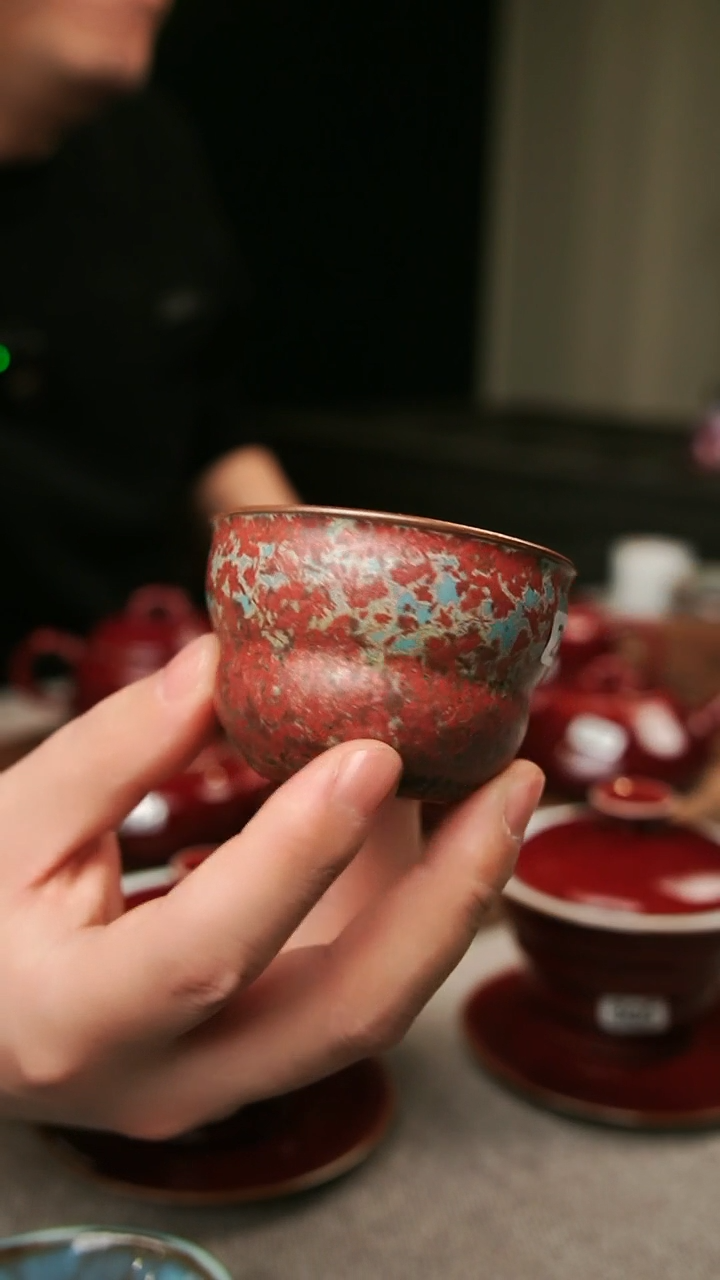 【闪购商品】瓷片钧瓷茶器茶具206