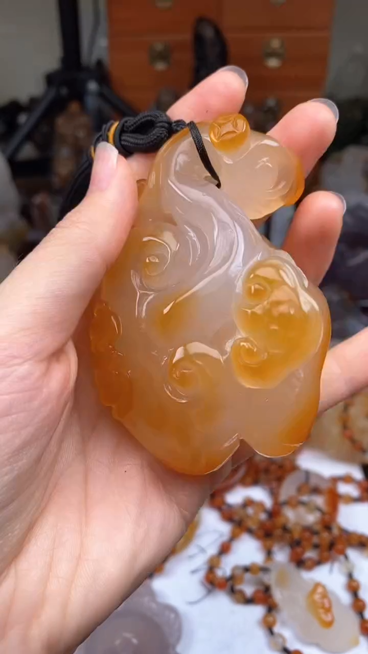 【闪购商品】玛瑙/玉髓颈饰未镶嵌AA