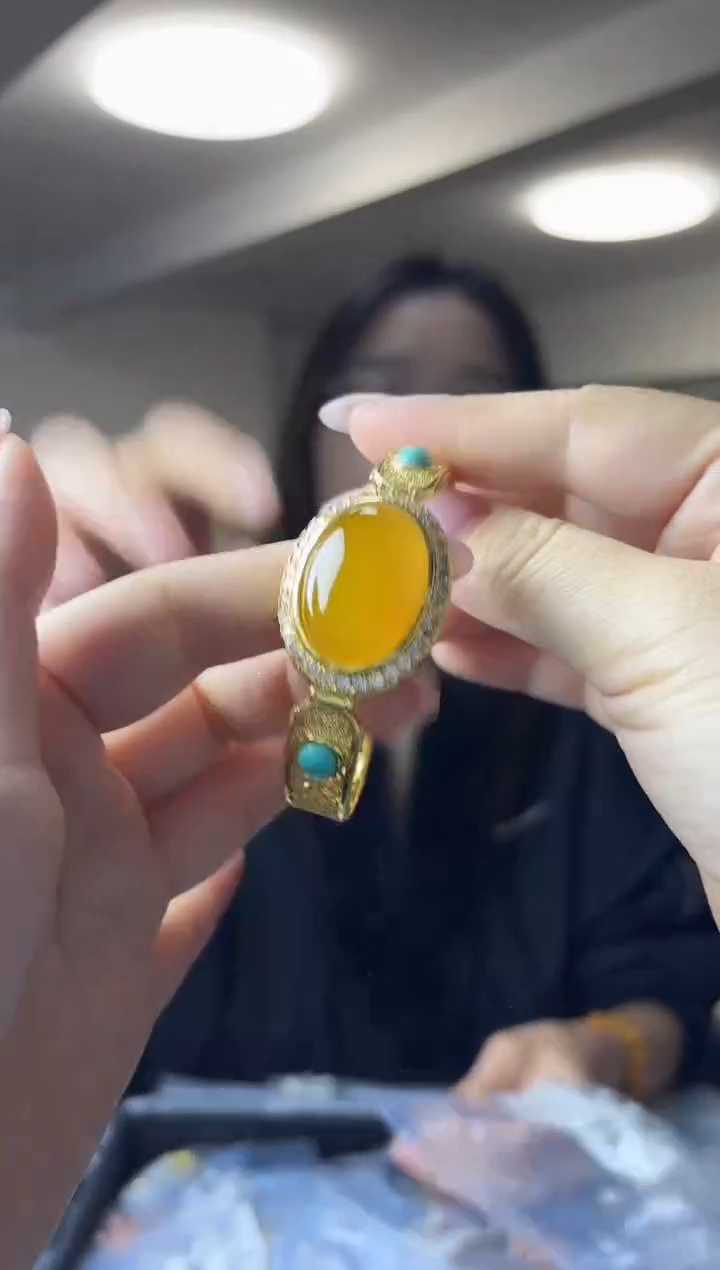 裸石蜜蜡未镶嵌（多样性发一件）