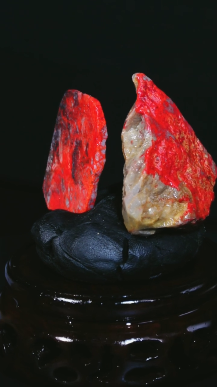 鸡血石汤*海昌化鸡血石