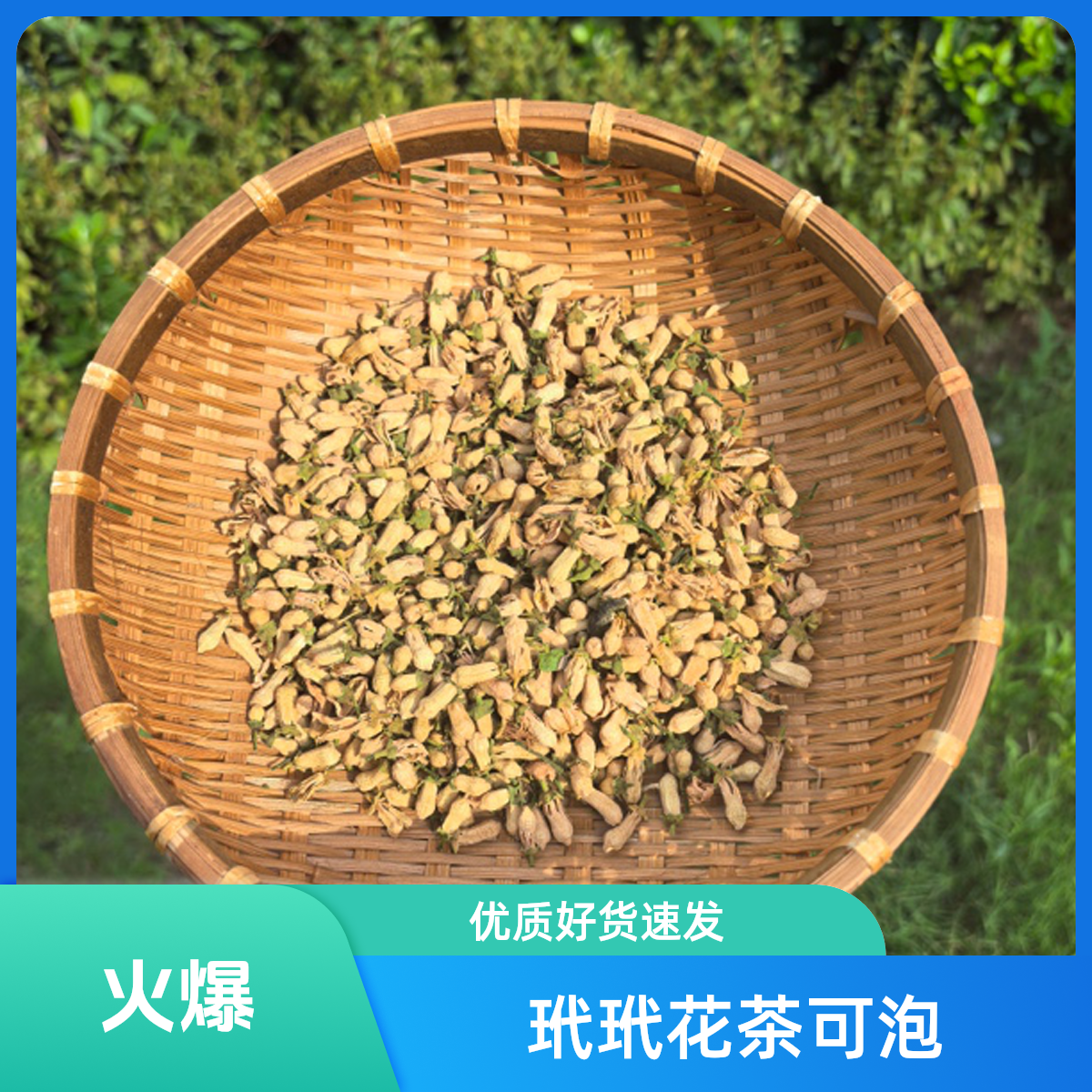新货正品精品玳玳花可泡茶泡水色泽金黄