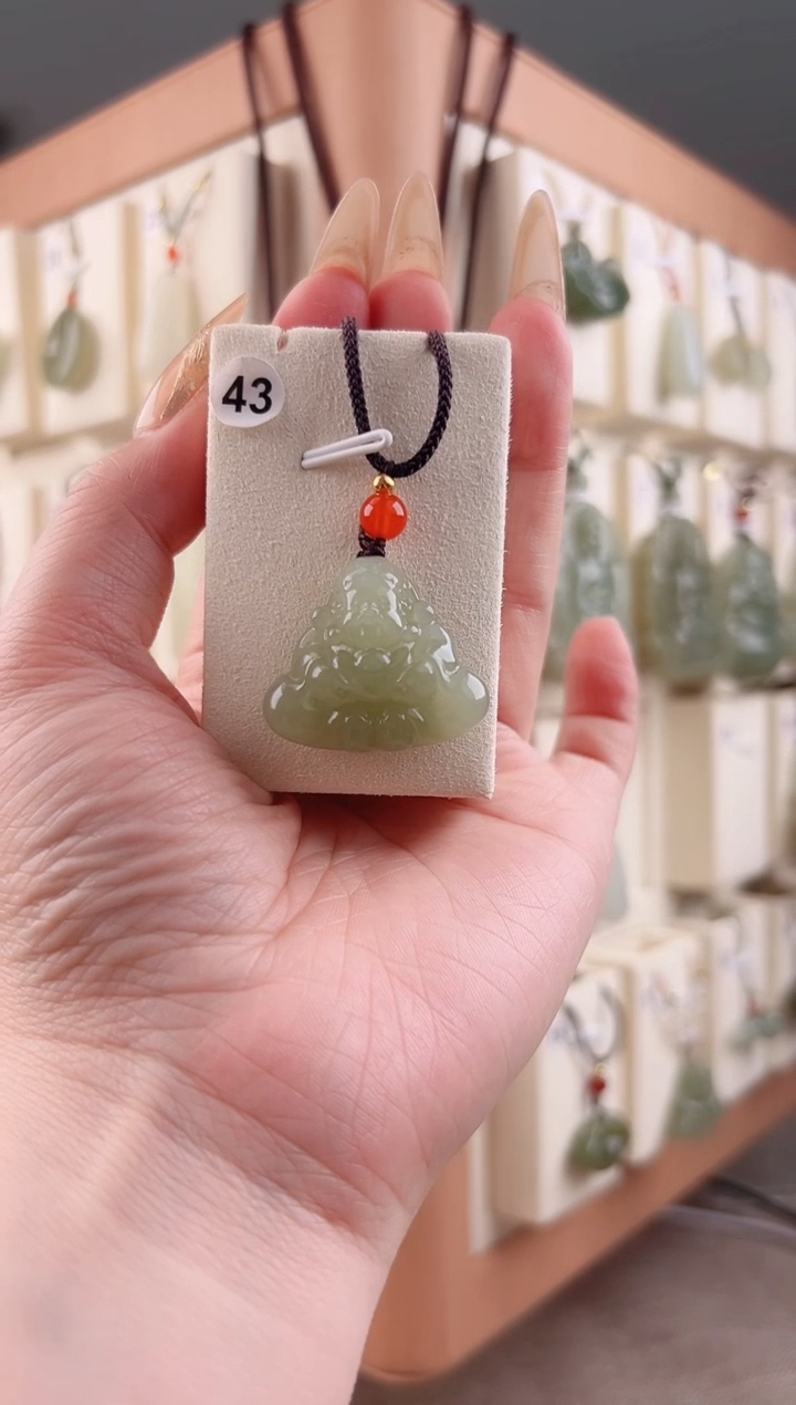 【闪购商品】和田玉吊坠(不含链)未镶嵌3