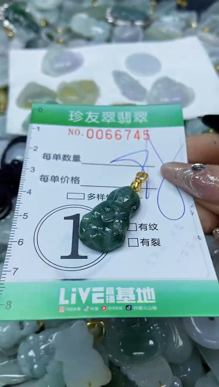 【闪购商品】翡翠颈饰未镶嵌闪购0066745