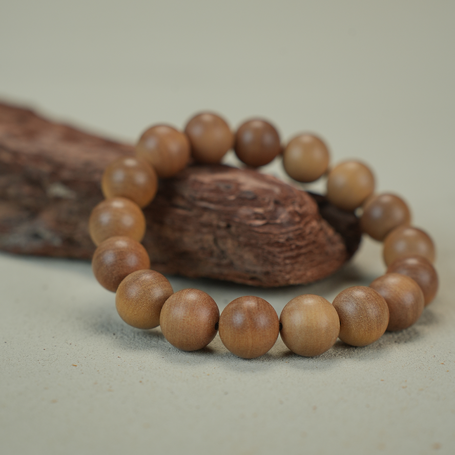 调香宫【印度老山檀】1.2mm印度喀拉拉老山檀手串乳香奶香味