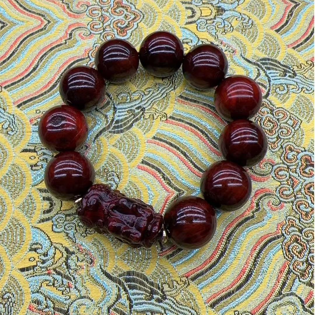 【老表精选】H12沉木单圈手串手链