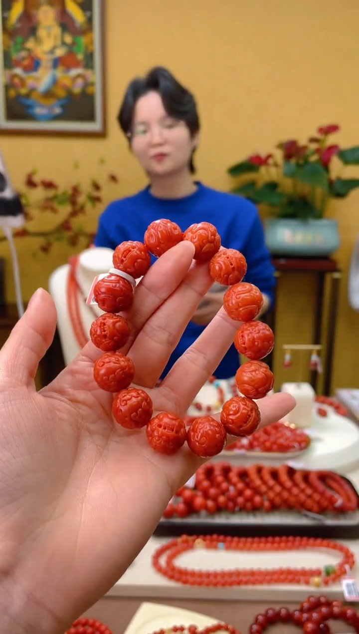 【闪购商品】南红玛瑙手串未镶嵌91@@ZY40301062