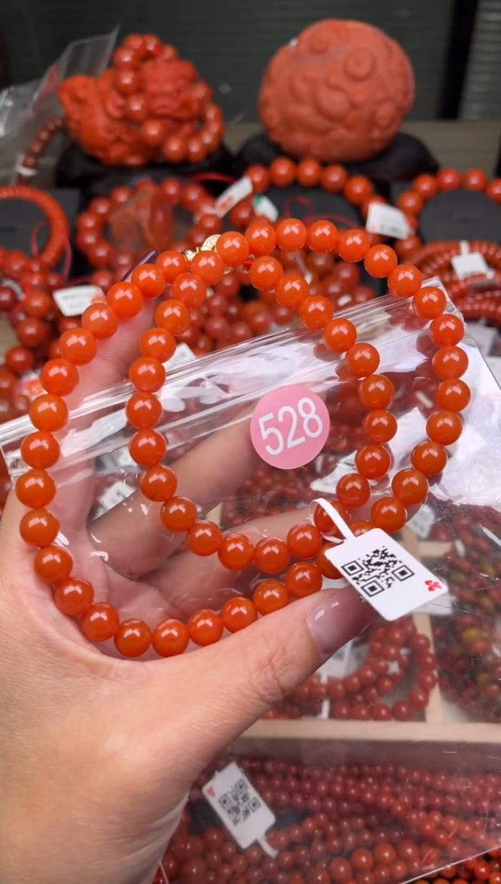 【闪购商品】南红玛瑙珠宝奇石未镶嵌528-8+