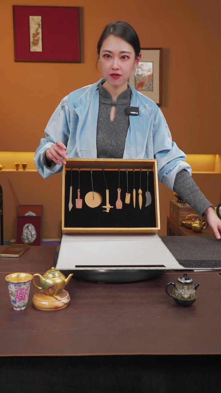 【闪购商品】杯【宜景窑】紫砂工具套组