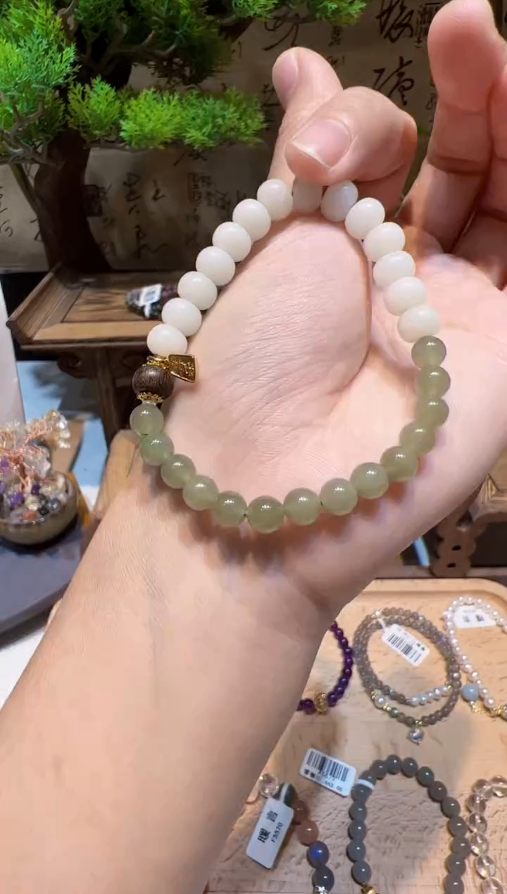 未镶嵌手链和田玉手饰@@