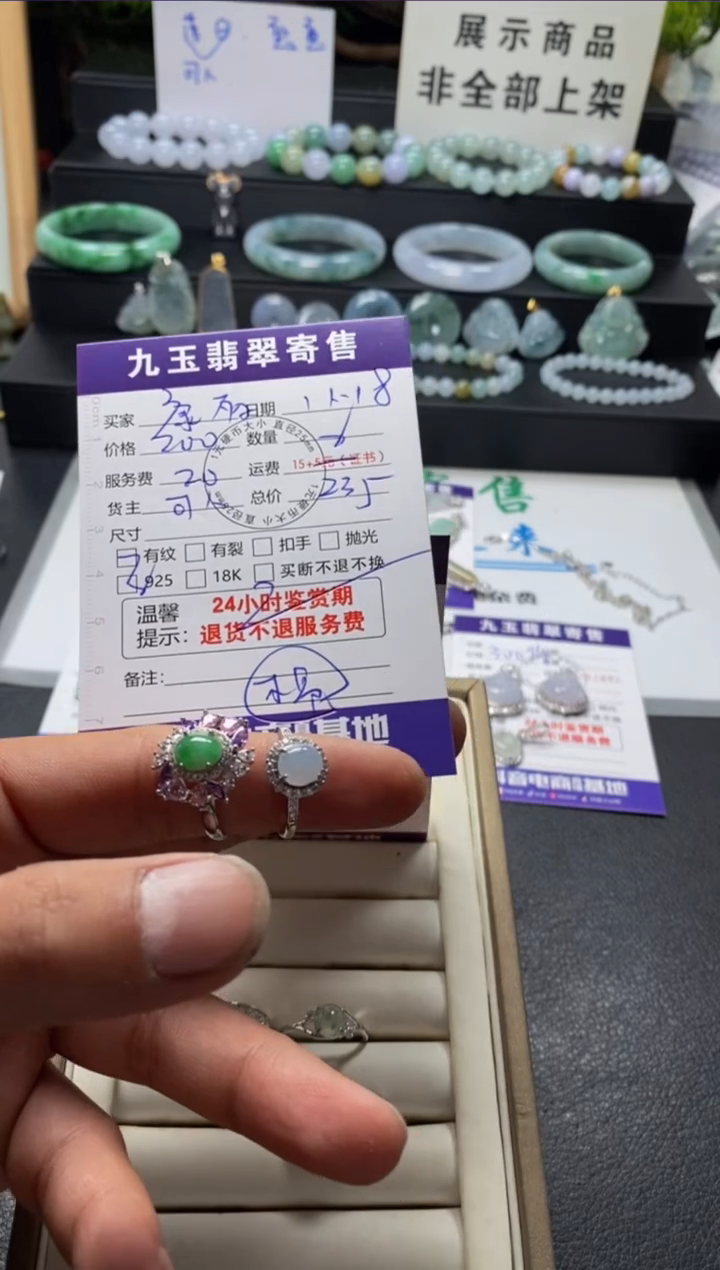颈饰银S925镶嵌翡翠康**颜买断1