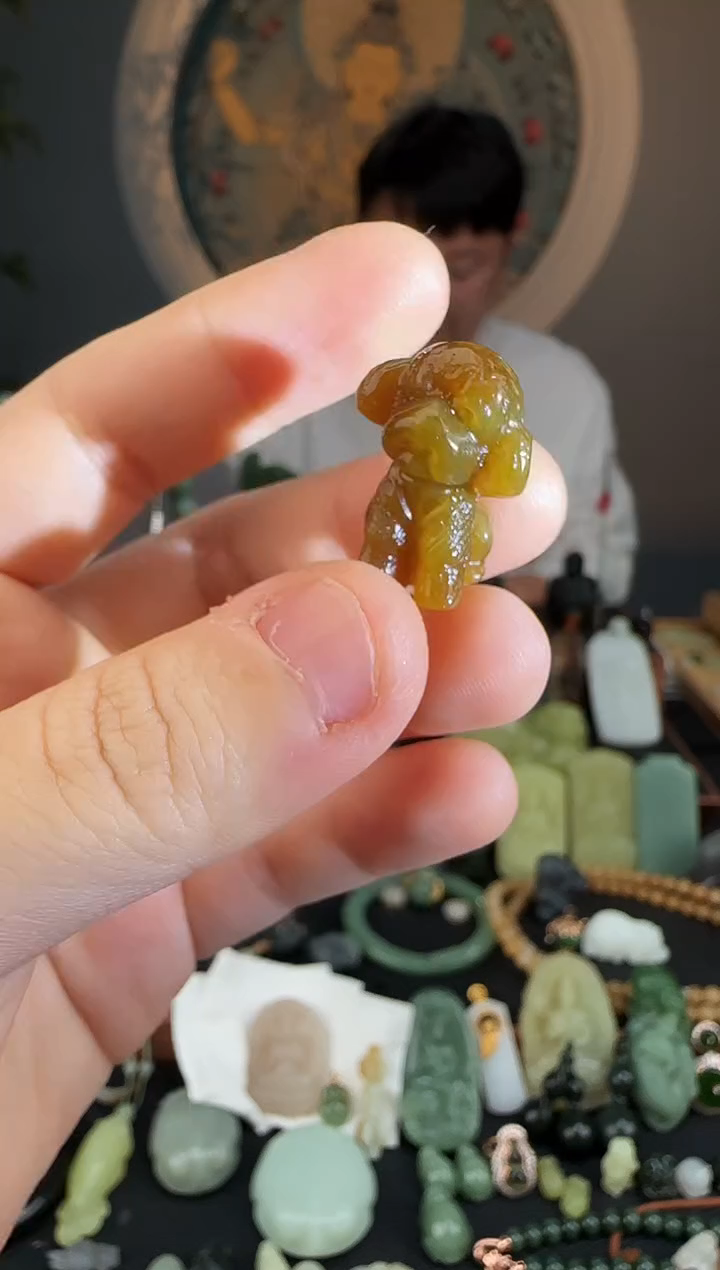 颈饰未镶嵌和田玉和田玉