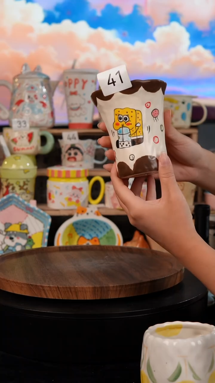 陶瓷双饮款景德镇手工陶瓷