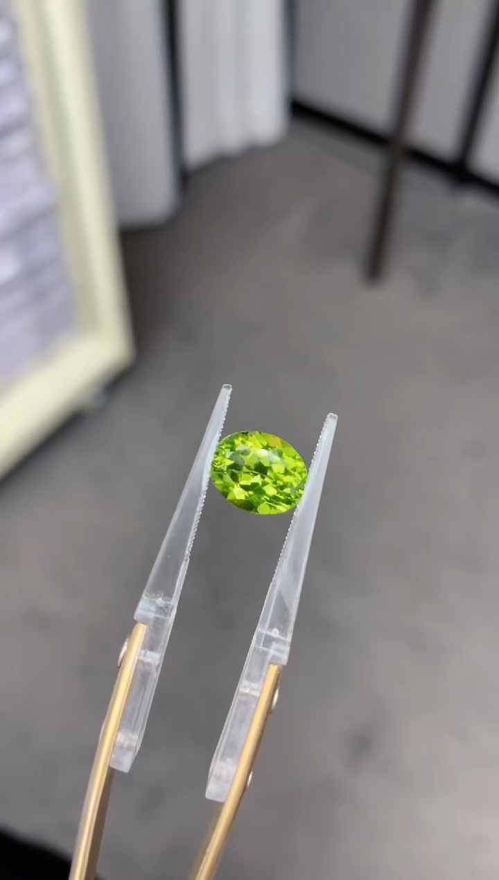 【闪购商品】橄榄石裸石未镶嵌3ct  橄榄石