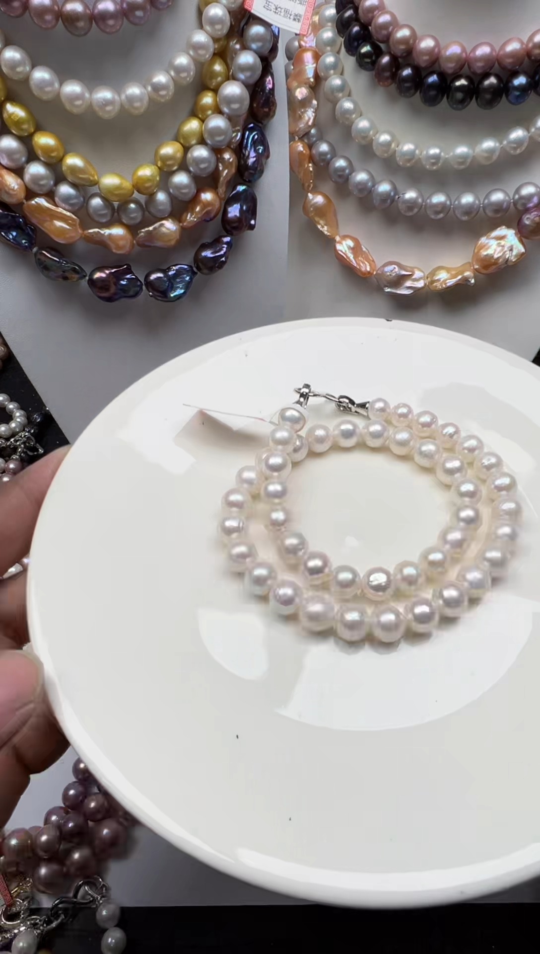 【闪购商品】淡水珍珠颈饰未镶嵌1