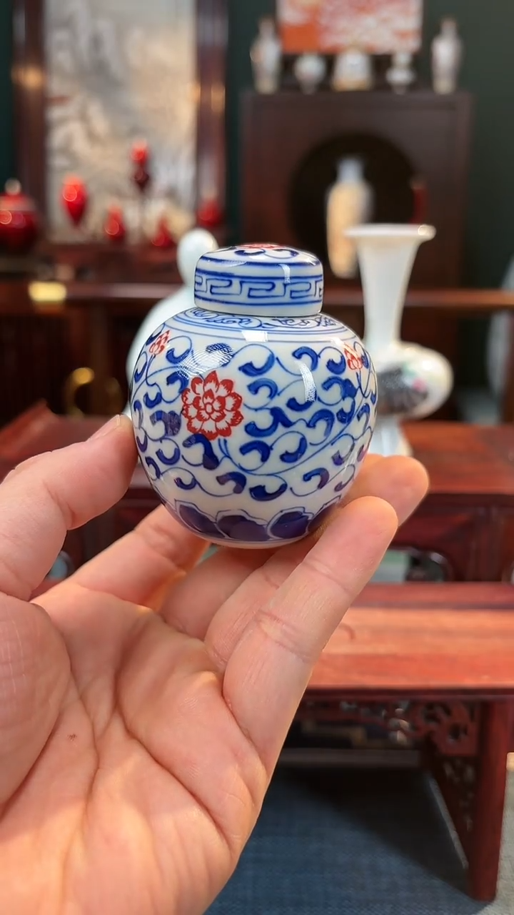 【闪购商品】摆件景德镇青花手工手绘