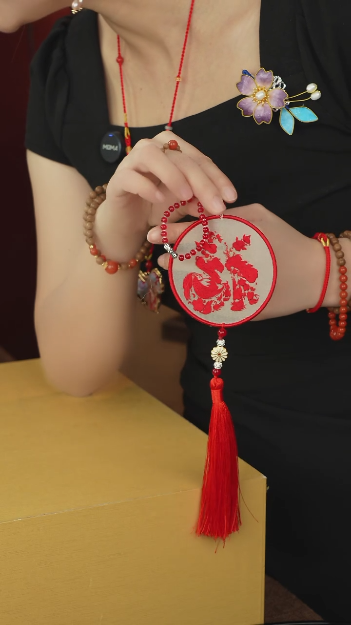 刺绣闪购纯手工非遗国风饰品