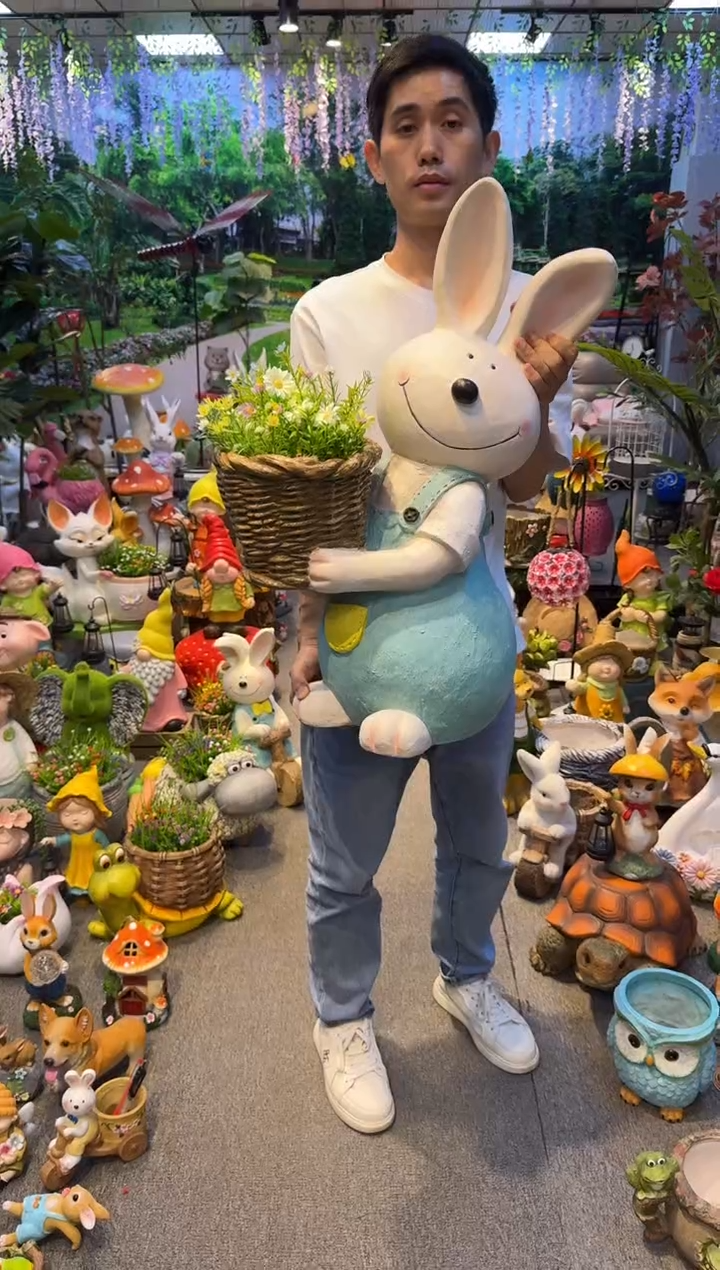 无花朵花园庭院摆件&00&