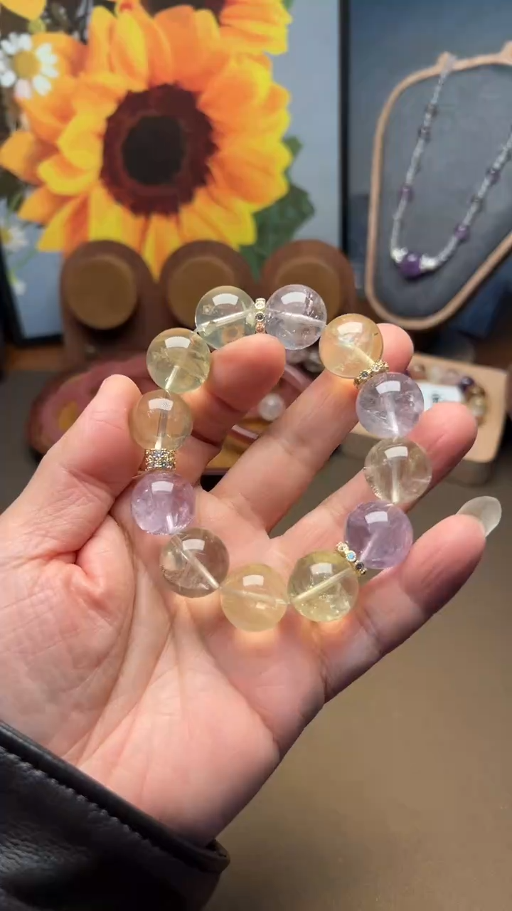 未镶嵌手串水晶1