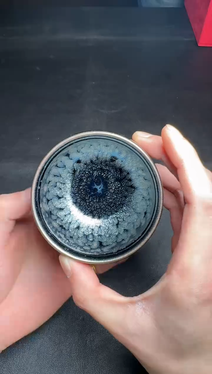 【闪购商品】茶盏阙梅娇黑牡丹134