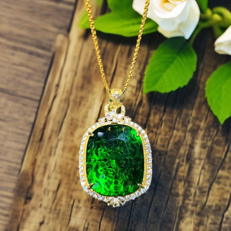 B顶89奢品真馆藏致雅首饰配礼盒配链子