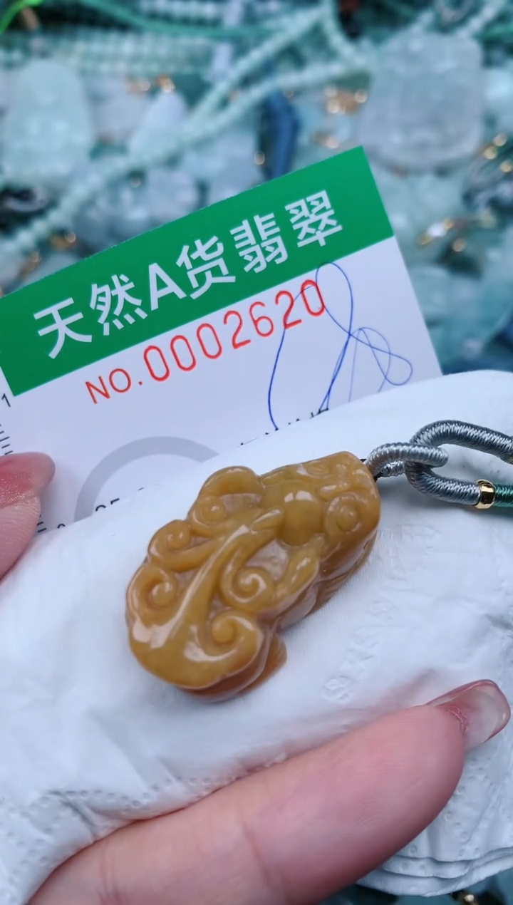 【闪购商品】翡翠颈饰未镶嵌.0002620