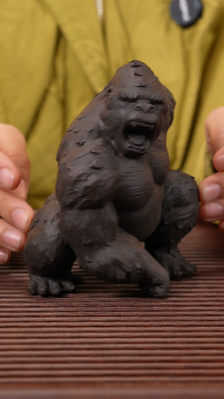 【闪购商品】紫砂茶宠黑金刚，