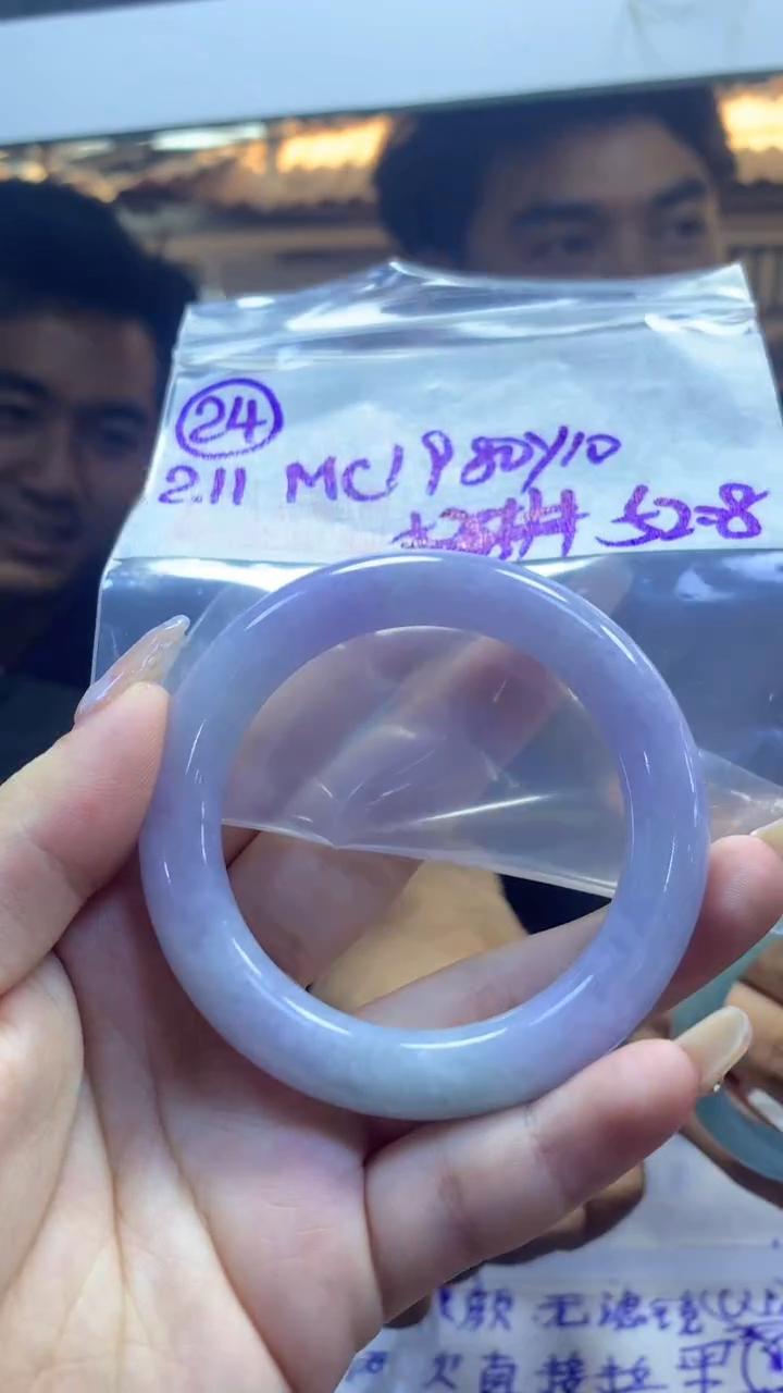 【闪购商品】定制翡翠未镶嵌24圆条52.8+1980元+拍一发一