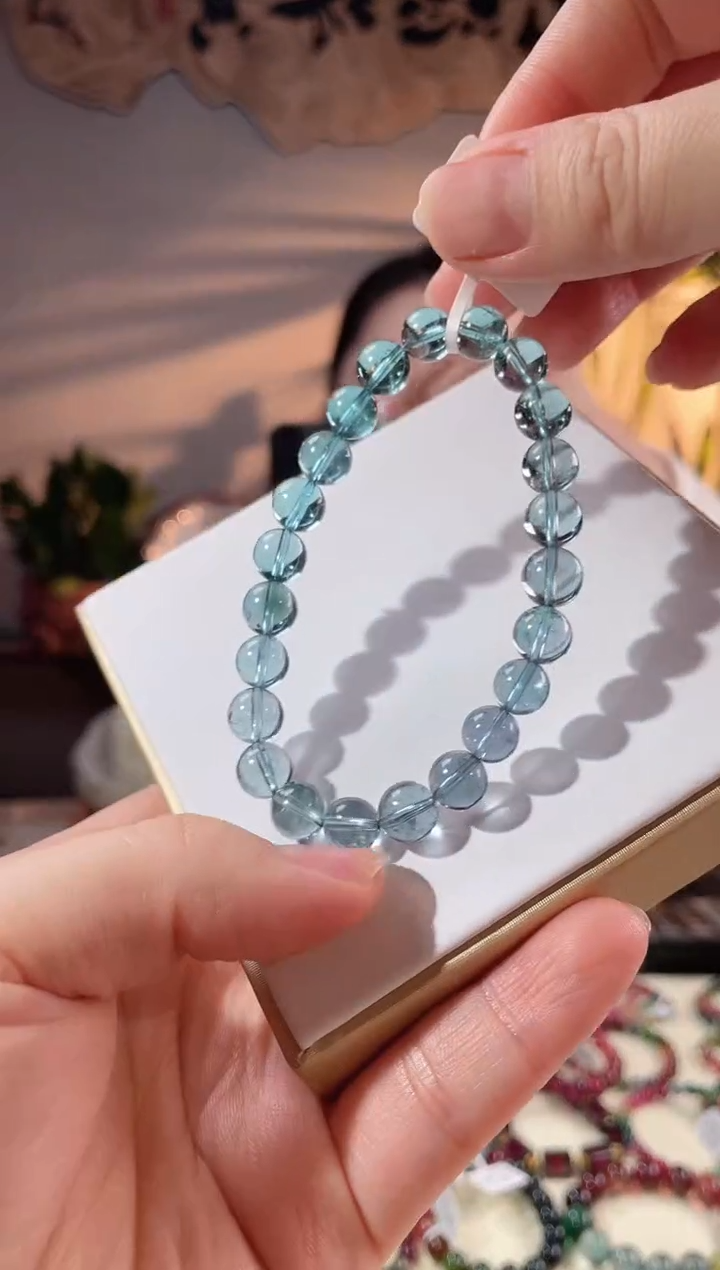 【闪购商品】碧玺手链未镶嵌单圈手链8+