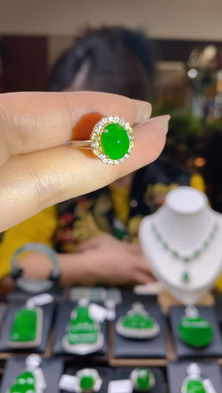 【闪购商品】翡翠戒指未镶嵌翡翠戒指