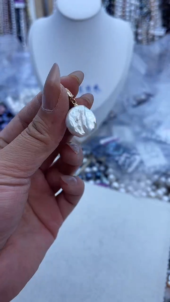 【闪购商品】淡水珍珠吊坠《不含链》未镶嵌372
