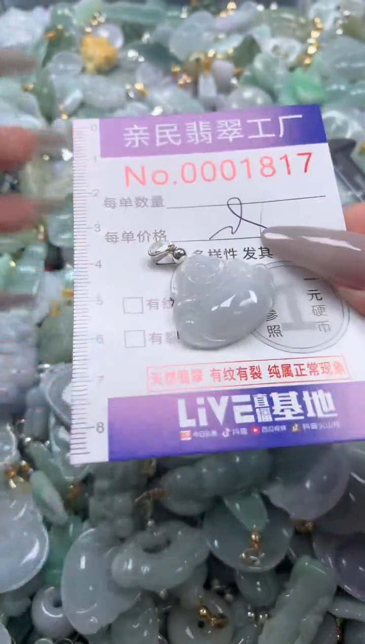 颈饰未镶嵌翡翠1817